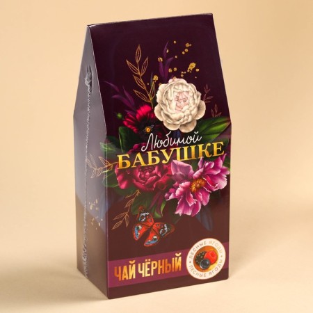 Black tea "Beloved Grandma", taste: Forest berries, 50 g.-5