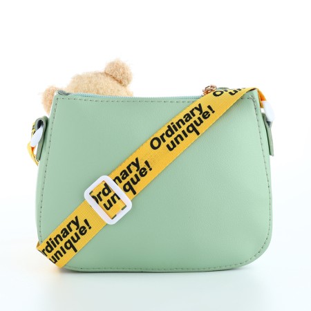 Bag's bag with lightning, green color-1