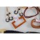 Handles for the bag wooden, 15 × 8 cm, 2 pcs, the color is light brown