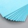 Foamiran glitter 2 mm, 20x30 cm, light blue