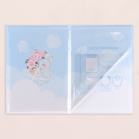 Folder for the birth certificate of "giraffes" girl, a5-2