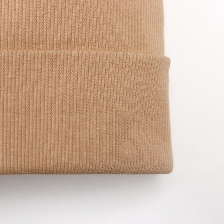 Children's hat, beige color, size 47-50 cm-1
