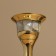 Flaw candlestick 16.5 cm, brass