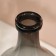 Vase for flowers bottle "Surmna" from transparent gray glass 29 x 16 x 16 cm