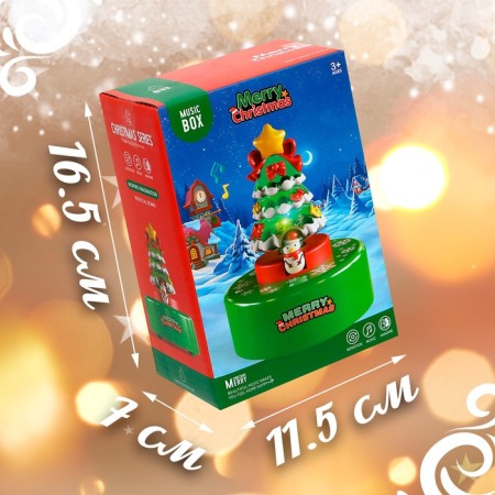 Clothing music toy "New Year tree"-5