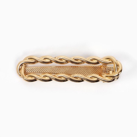 Hair clip "Dream" Golden, 5.5 x 2 cm-2