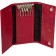 Key on the button, length 13.7 cm, red color