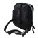 Lycosa handbag, on the thigh, gray-black
