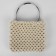 Handles for the bag "circle", metal, d = 15 cm, 2 pcs, silver color