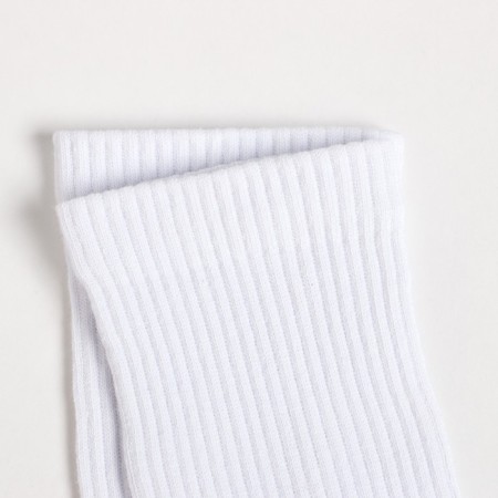 Socks, white color, size 23-25 ​​(37-40)-2