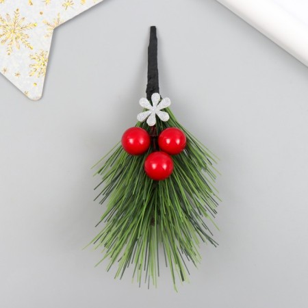 Decor "Vetochka with balls" 11x5 cm