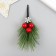 Decor "Vetochka with balls" 11x5 cm