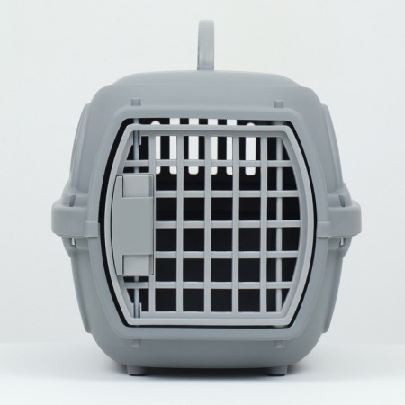 Carriage for animals plastic 47x32.5x30 cm, gray-1