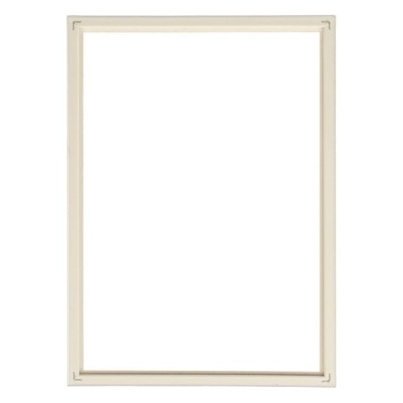 Frame for paintings (mirrors) 21 x 30 x 1.2 cm, plastic, calligrata pkm, white-1