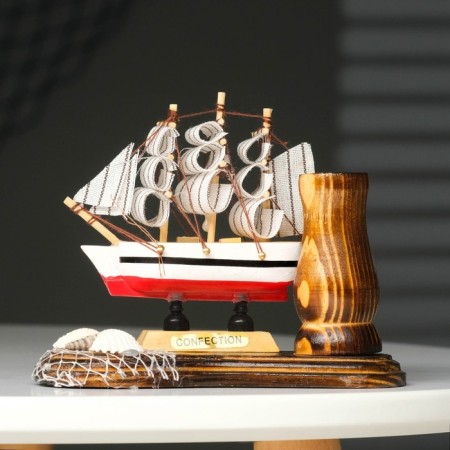 Подставка для ручек "Король морей", цвета МИКС-4