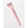 Comb - a sharing for eyelashes, 14 × 3 cm, pink color