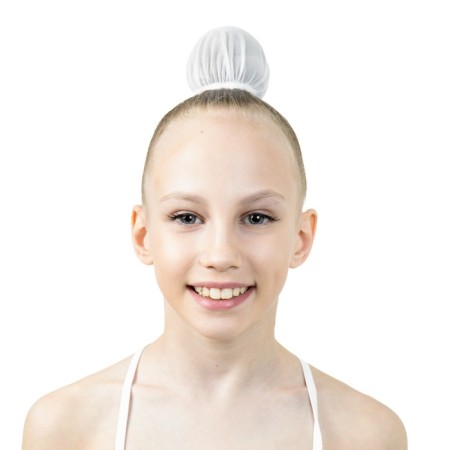 Hair net for a bundle Grace Dance, set 5 pcs., White color-2