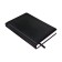 Diary of 2025 A5, 168 sheets in a ruler, leatherette "Nebraska", silver cut, black