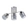 Chandelier "Erion" 3he27 40W chrome 55x26 cm