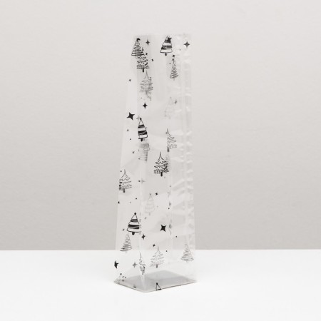 Package with a hard bottom of 6 x 8 x 30 cm "Christmas trees"-2