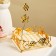 Salvet stand decorative "Grapes", 19 × 7 cm, gold color