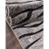 Rectangular carpet Merinos Ibiza, size 100x200 cm, color Beige-Black