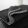 Terry towel Verossa FJord, 450 gr, size 70x140 cm, black color black