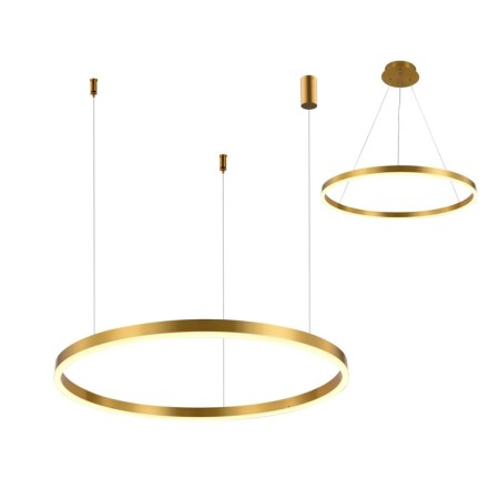 Suspension "Thor", size 80x150 cm 50W, LED, 3000K