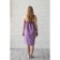 Pareo for the sauna female, lilac color, waffle