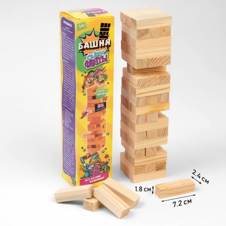 Tower "Crazy Fanta", 54 bars, 32.8 x 7.2 cm 14+