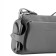 Base for glasses (V042-05550) genuine leather, gray, 1x30x14 cm