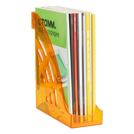 Paper tray Vertical Istanm "Expert", tinted, mango, width 95mm-4
