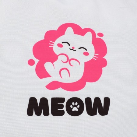 Шопер Meow, на молнии, 37х32х10см-5