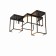 Ceiling chandelier Mantra Desigual, E27, 5x20W, 555x555x425 mm, black color