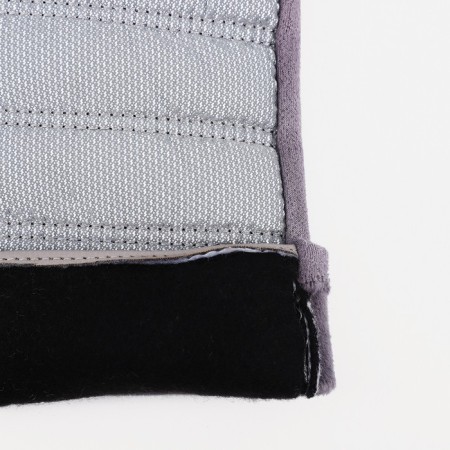 Gloves are female, dimensionless, with insulation, purple/silver color-2
