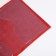Passport cover, embossing, red glossy color