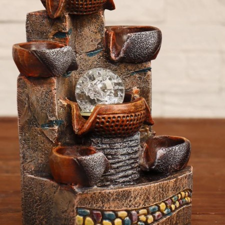 Fountain "Aida" 17x15x27 cm (with backlight)-1