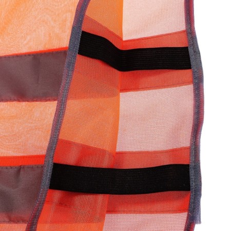 Vest with reflective stripes, children's, size 57x50 cm, orange-2