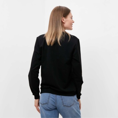 Female sweatshirt, black color, size 44-4