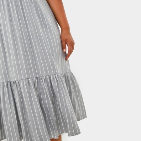 Women's dress on the wrapper Mist Plus-Size, size 54, color gray-2