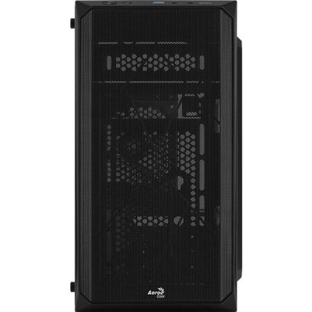 AeroCool CS-107-A-BK-V1 Black Black Corps without BP MATX 2x120mm 1xusb2.0 1xusb3.0 Audio-2