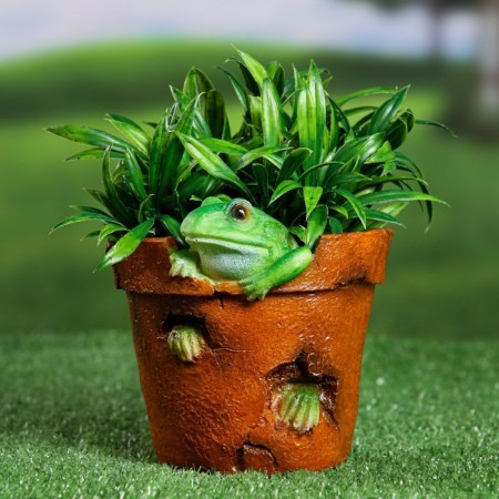 Figure pot "Frog Pot" 14x13x13cm