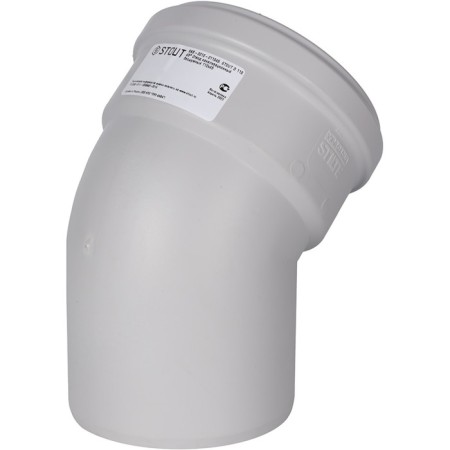 Discharging sewer SKB-0010-011045, D = 110 mm, 45 °, silent-3