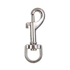 Carabiner with a semicircular base, 5 cm (eyeless width 1.1 cm)