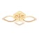 LED ceiling LED with Ambrella Light, Original, Fa5149, LED, 62 W, ​​4650LUM, 3000-6400K, Gold Color.