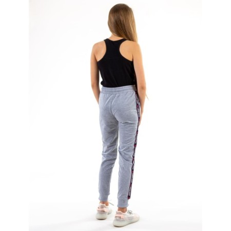 Брюки спортивные для девочек Isee, рост 128-134 см, цвет серый-2