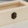 Casket wood under painting with glass "rectangular" locking buckle 18.5x9x4.5 cm