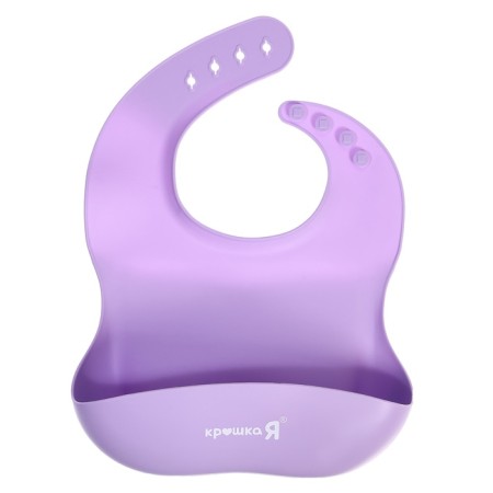 Set for feeding, food silicone, lilac color-10