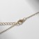 Pendant "love" soda, blue in gold, 40 cm