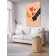 Decorative panel with photo printing "Come on a paw", vertical, size 150x200 cm
